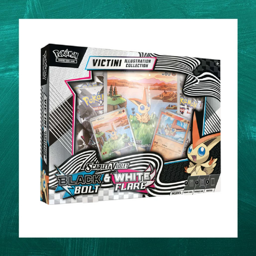 Pokemon : Black Bolt & White Flare Unova Victini Illustration Collection Pokemon : Black Bolt & White Flare Unova Victini Illustration Collection