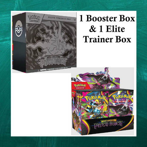 Pokemon : Pitch Black - Booster Box + Elite Trainer Box Bundle*PRE ORDER*