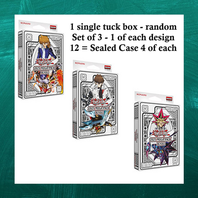 yugioh mega pack booster box CASE OF 12 x Yu-Gi-Oh! main image 0