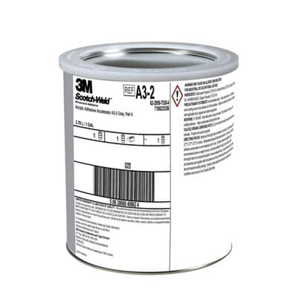 3M Scotch-Weld Acrylic Adhesive Accelerator A3-2 1 gallon pail
