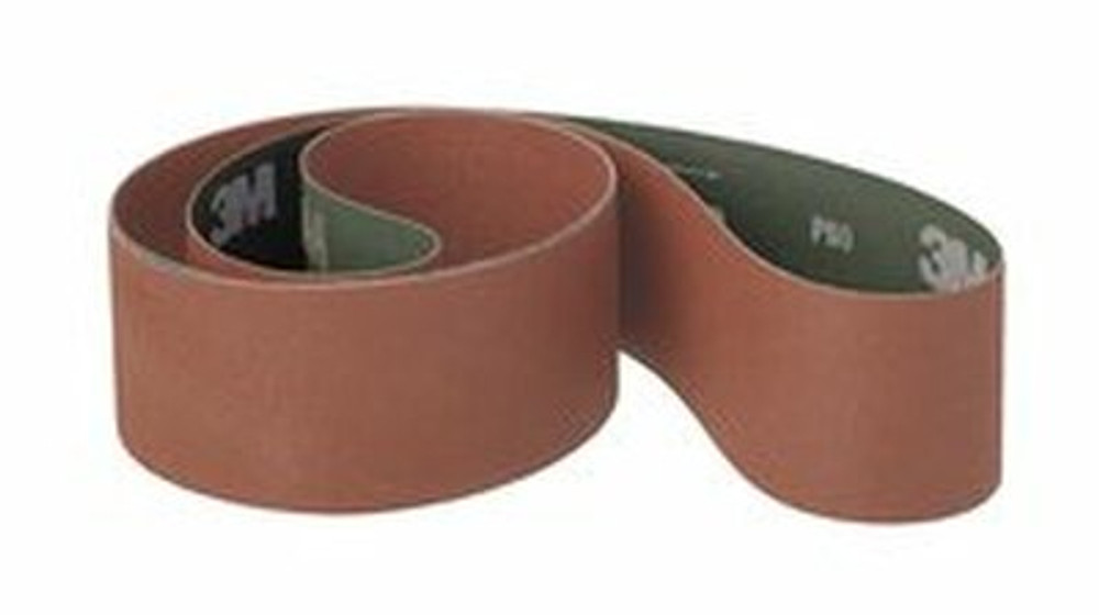 3M Cloth Belt 571F, 120 YF-weight, 62 in x 125-1/4 in, Sine-lok, Full-flex, Bulk 59804