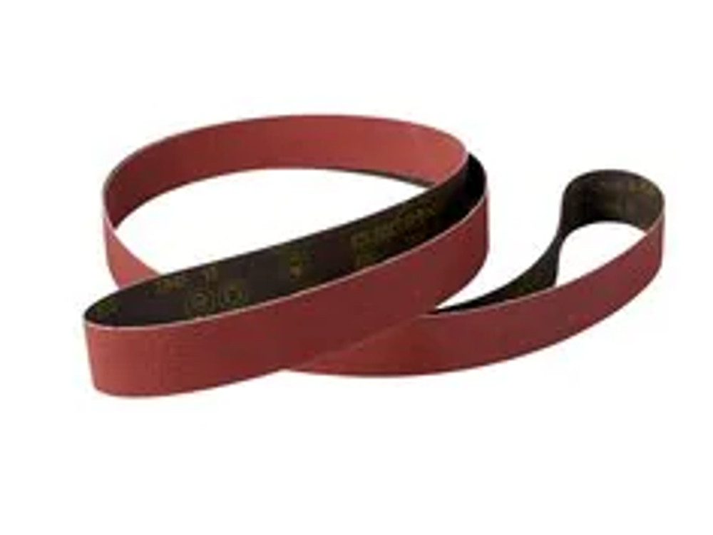 3M Cubitron ll Cloth Belt 784F, 60+ YF-weight, 1/2 in x 24 in, Fabri-lok 45 Angle, Single-flex, 200 ea/Case