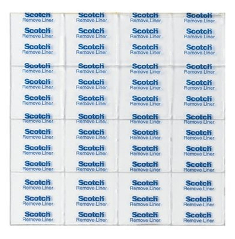 Scotch Removable Clear Double-Sided Mounting Squares 859S, 11/16 in x 11/16 in (1.7 cm x 1.7 cm) 72534