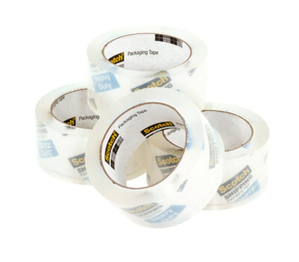 Scotch Heavy Duty Shipping Packaging Tape, 3850-LR4-DC, 1.88 in x 54.6yd (48 mm x 50 m) 73152