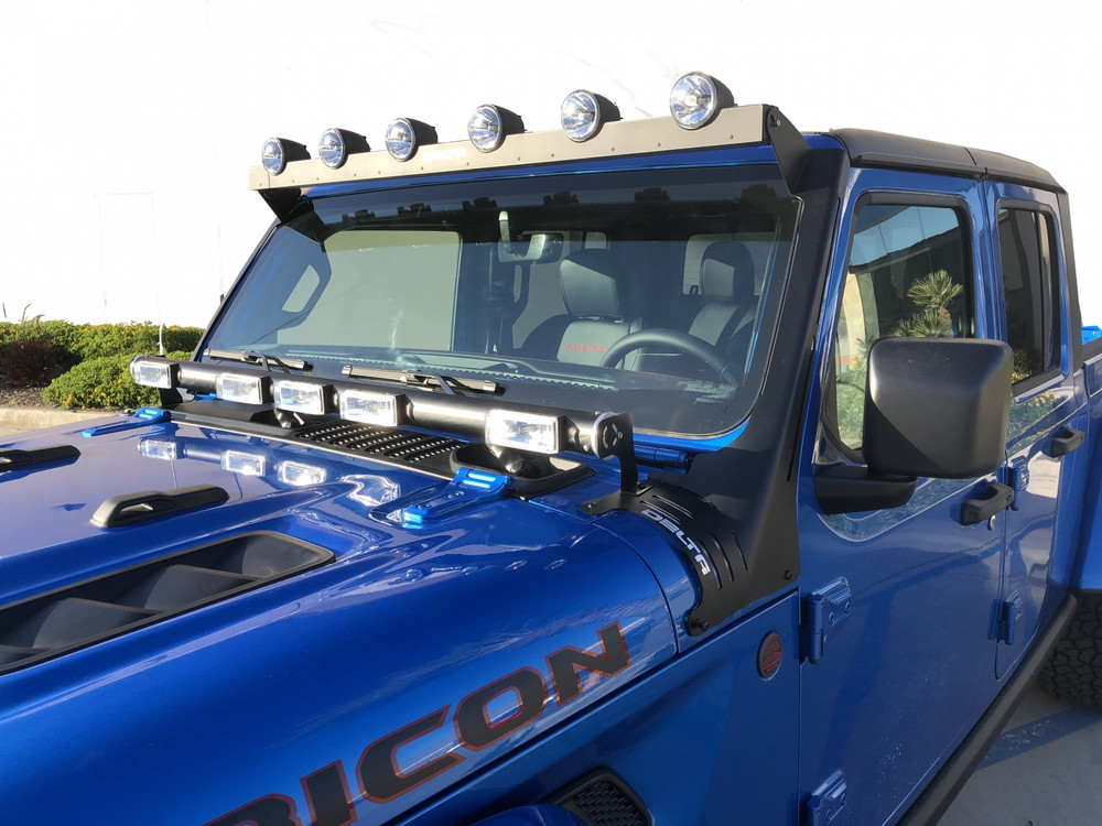 BULLET HORIZON LED LIGHT BAR FOR JEEP JL/ JT -48,000 LM