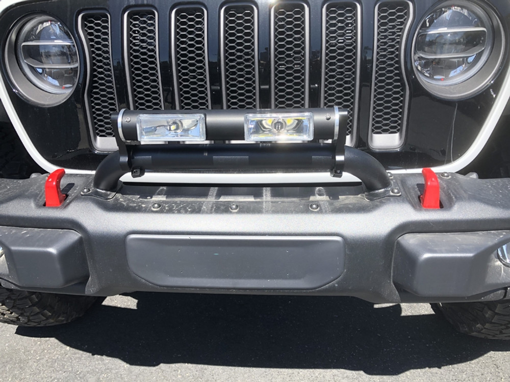 TUBULAR LED LIGHT BAR -UNIVERSAL WITH MOUNTING FOR ANY 2" ROUND BAR.