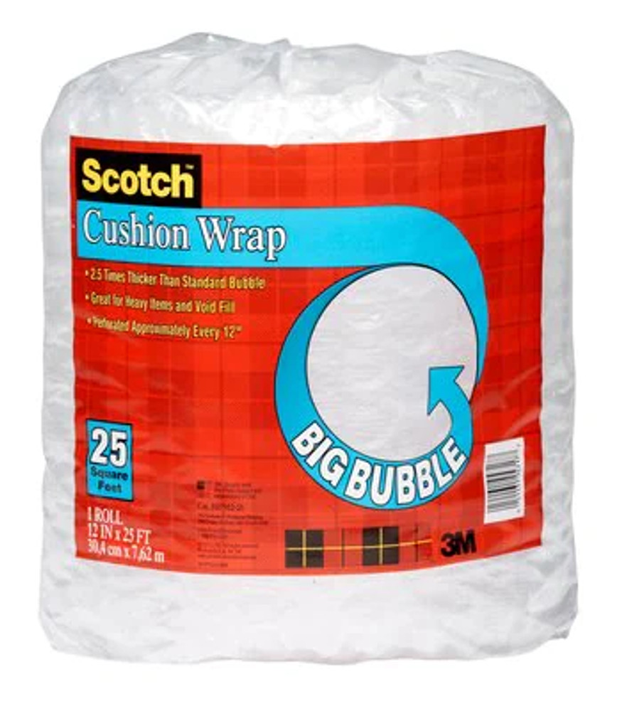 Scotch Big Bubble Cushion Wrap BB7912-25-ESF, 12 in x 25 ft. 94717