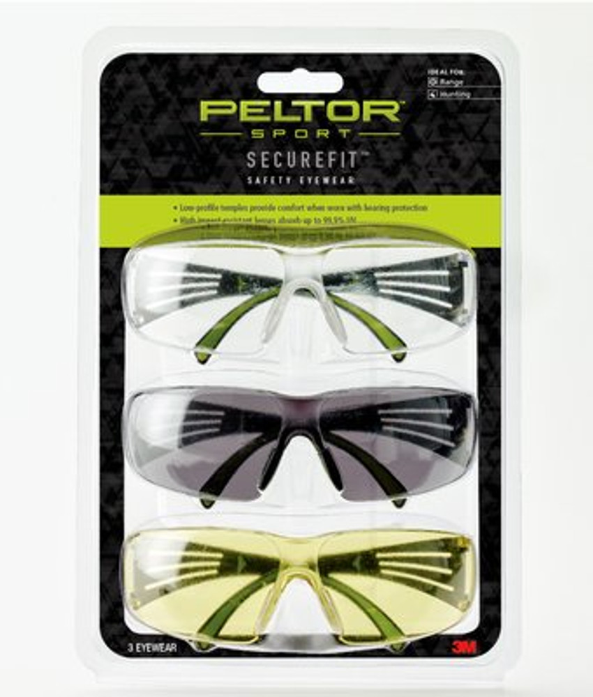 Peltor Sport SecureFit 400 3-Pack