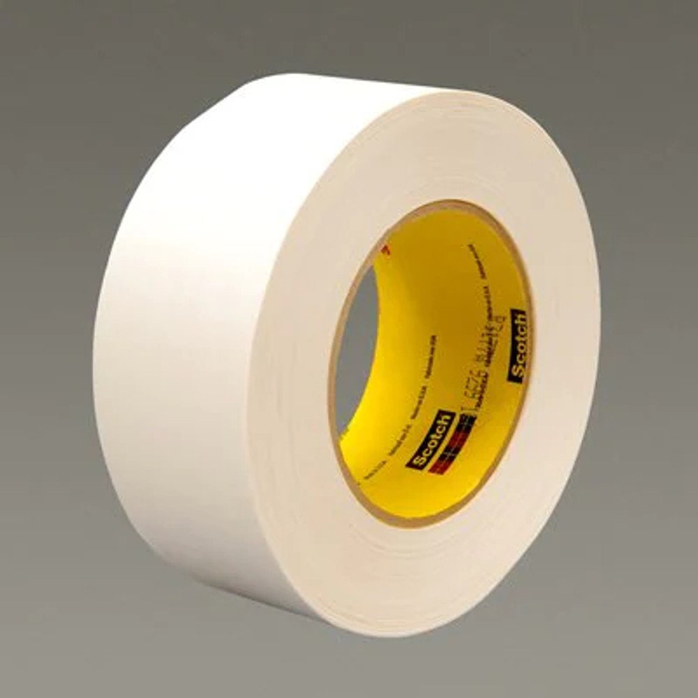 3M Repulpable Single Coated Tape R3167W, White, 48 mm x 55 m, 5.5 mil, 24 Rolls/Case 55
