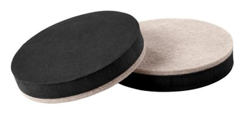 Scotch Sliders SP674-NA, Round, Felt 3.5-in 16/pk