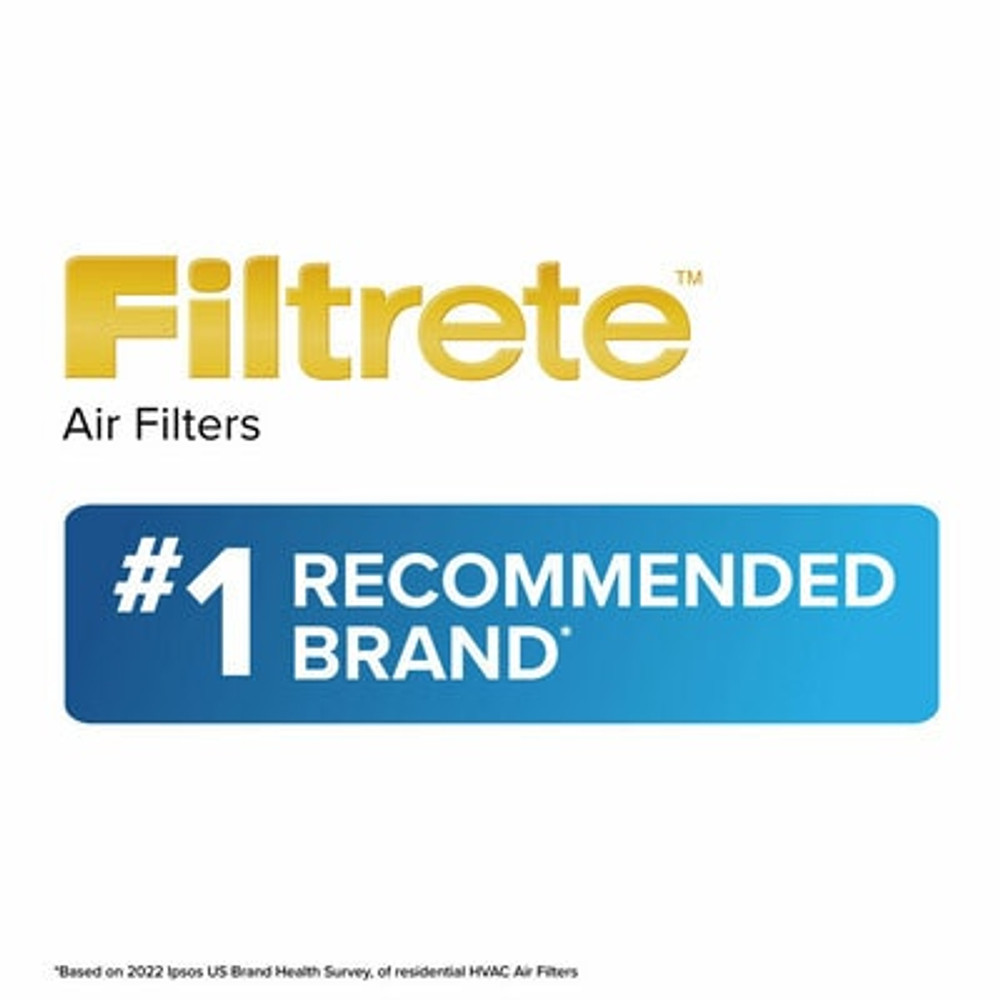 Filtrete High Performance Air Filter 1500 MPR 2029DC-4, 17.5 in x 23.5 in x 1 in (44.4 cm x 59.6 cm x 2.5 cm) 2029