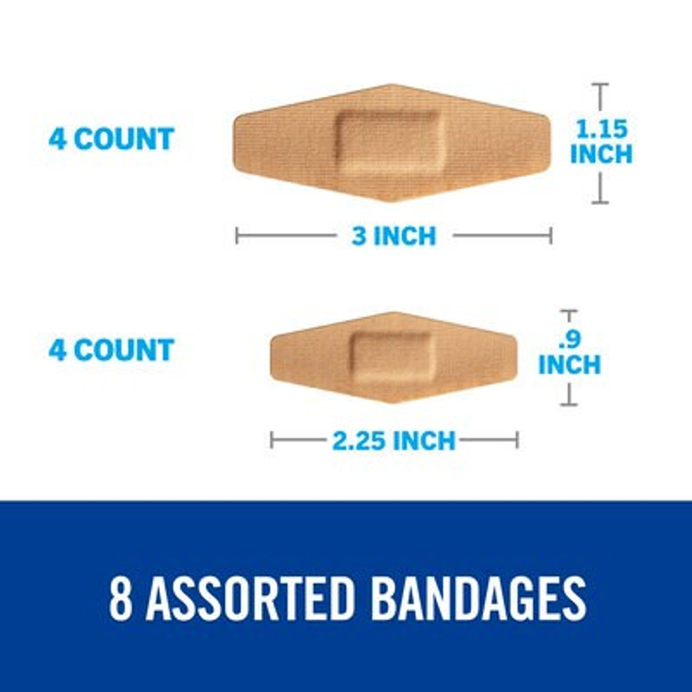 Nexcare DUO Bandages DSA-8CP, Convience Pack, 8ct 22302
