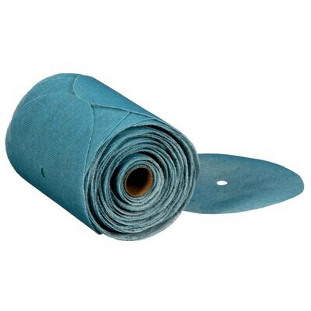 3M Blue Net Disc Roll 36424, 220, 6 in, 100 Discs/Roll, 8 Rolls/Case