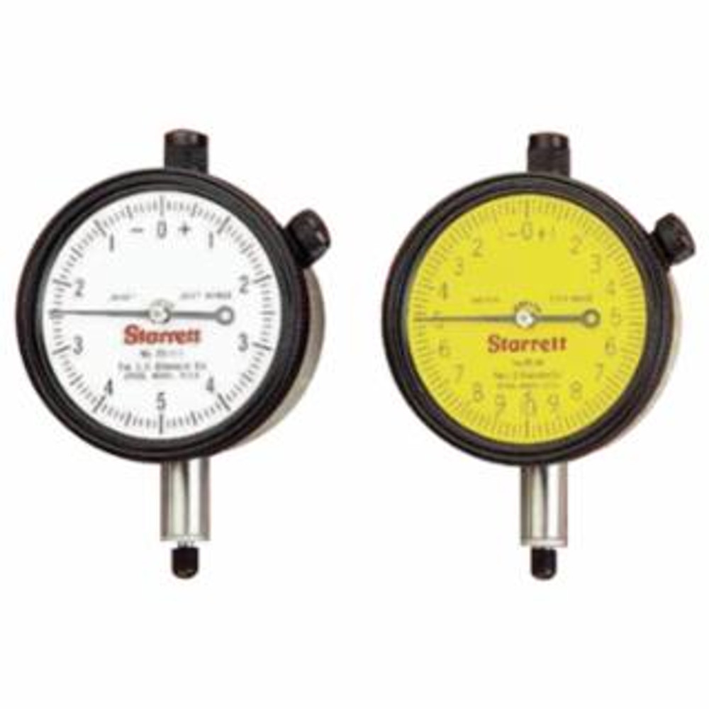 25 Series AGD Group 2 Dial Indicators, 0-50 Dial, 1 in Range