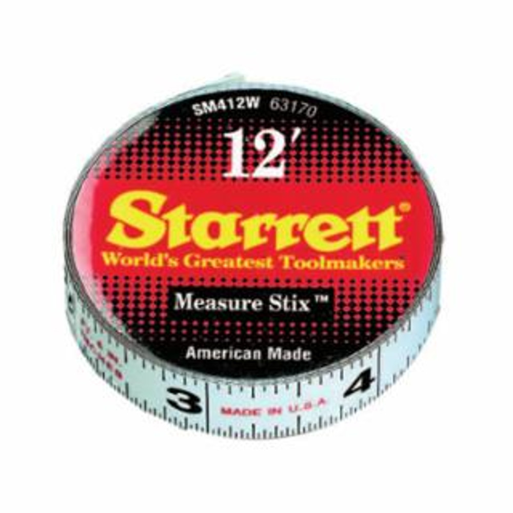 Measure Stixâ„¢ Steel Measuring Tapes, 3/4 in x 6 ft