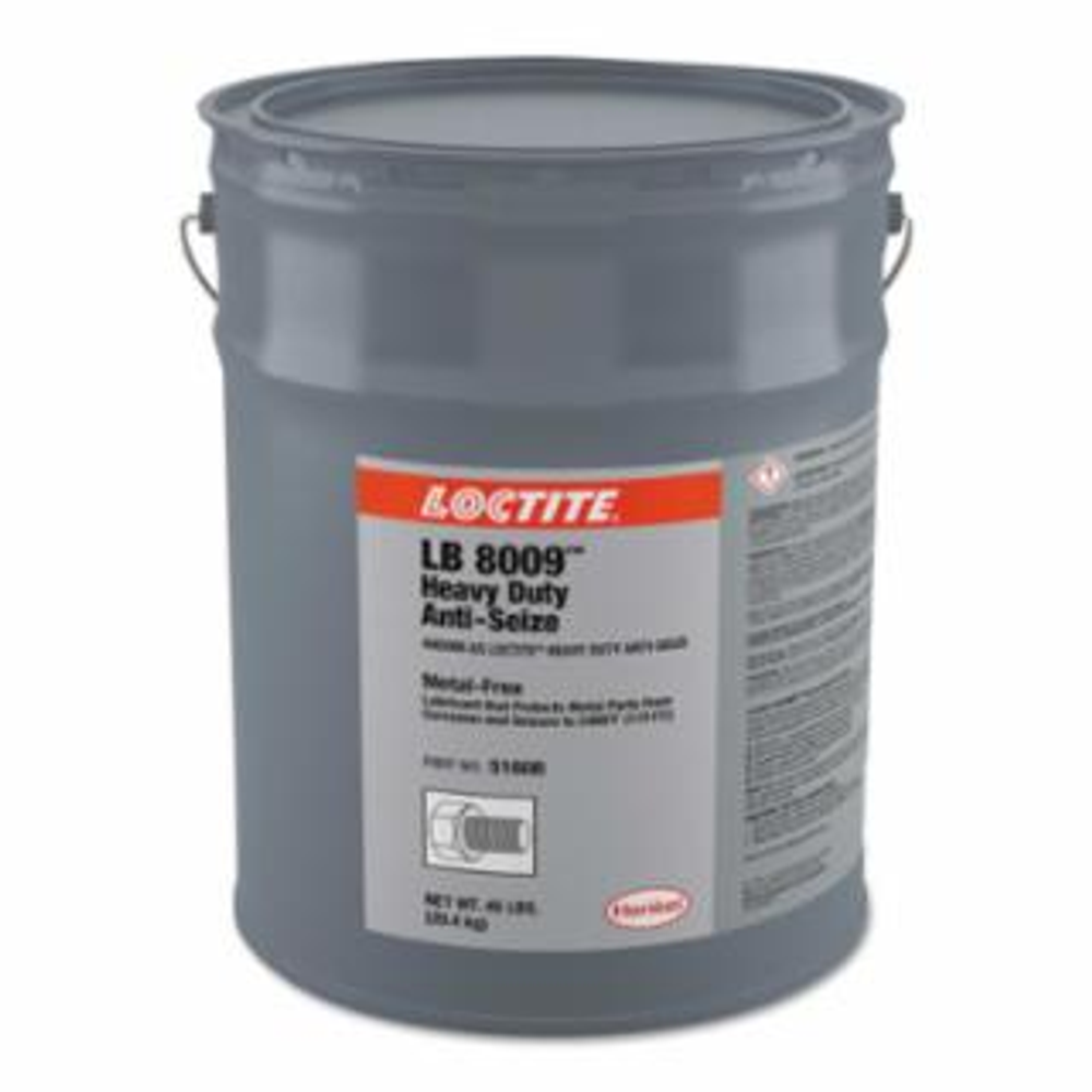 Heavy Duty Anti-Seize, 45 lb Pail Loctite | Black