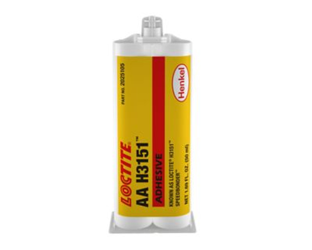 3414 Speedbonder Structural Adhesive, Non-Sag, 50 m L, Yellow Loctite