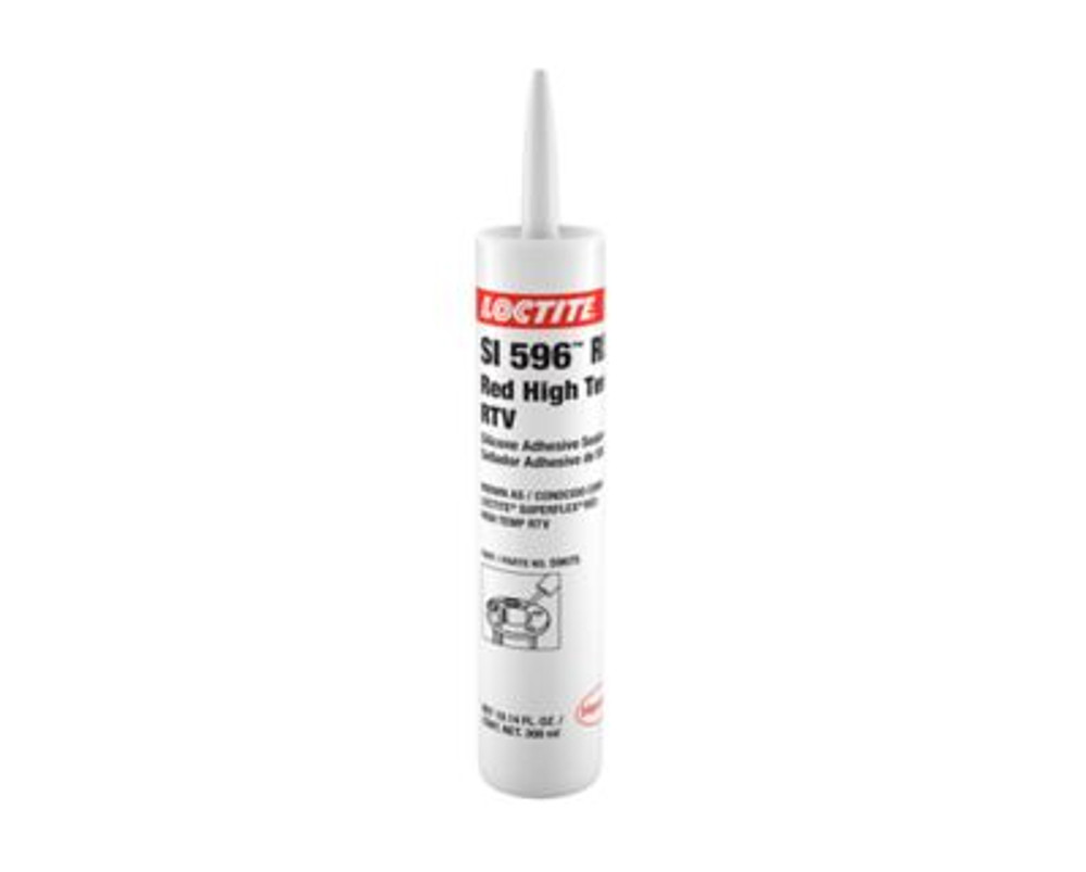 Superflex RTV, Silicone Adhesive Sealants, 190 mL Aerosol Can, Red