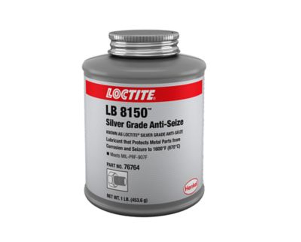 Grade Anti-Seize Lubricant, 1 gal Can Loctite | Silver