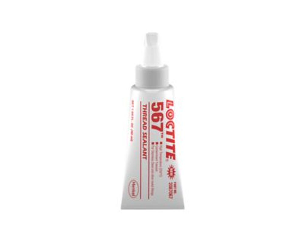 567 PST Thread Sealant, High Temperature, 350 m L Can, Loctite | White