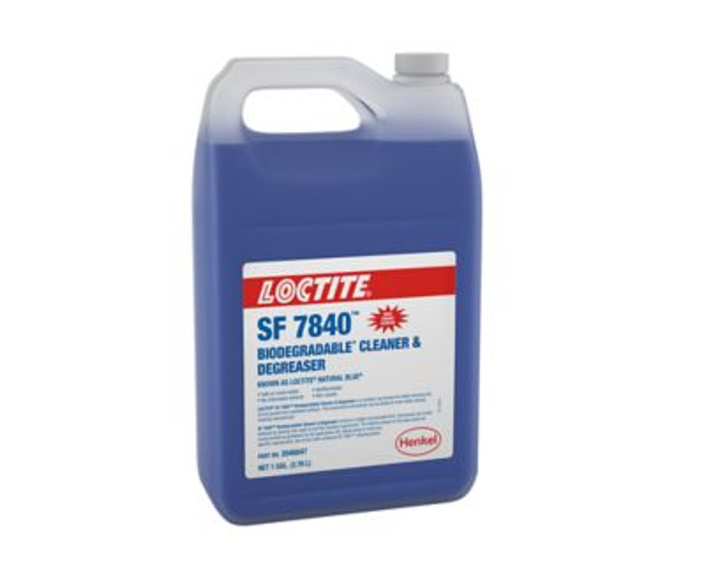 SF 7840 Biodegradable Cleaner Degreaser, 1 gal, Jug Loctite | Blue