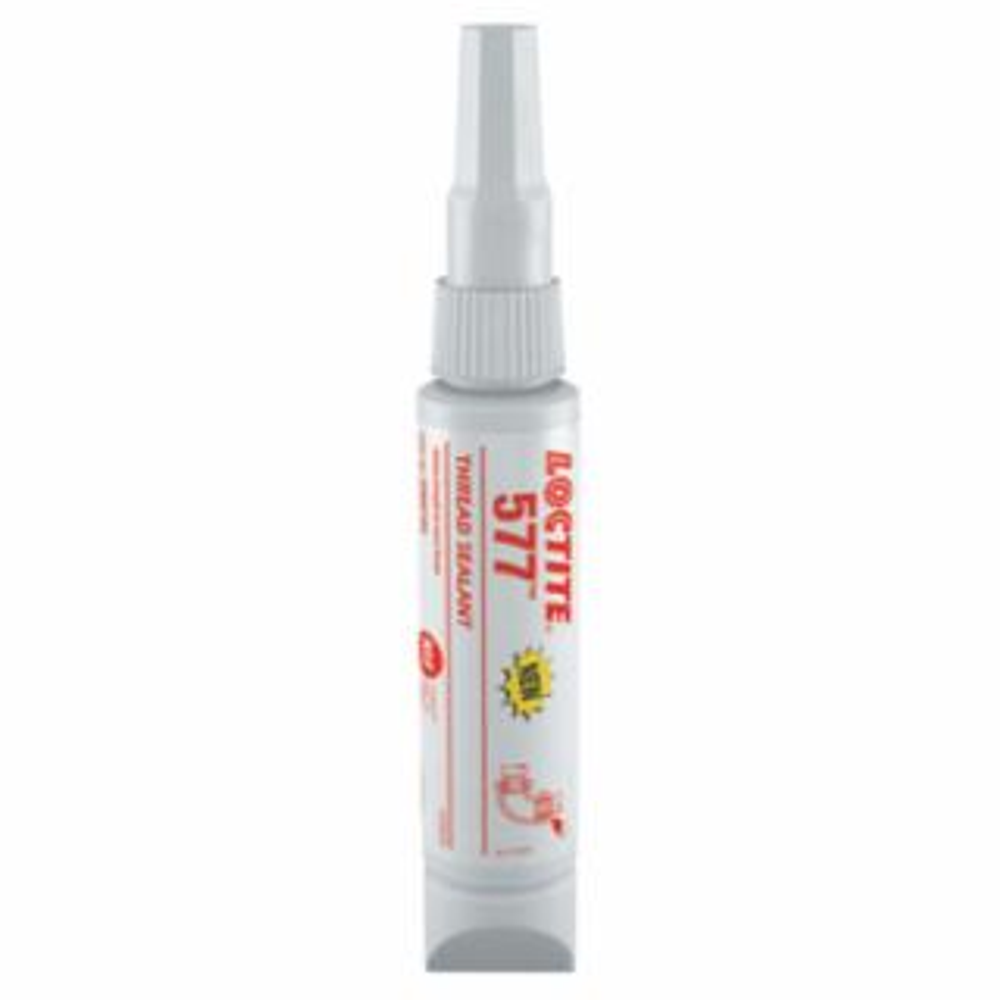 577 Thread Sealant, Coarse Threads, 50 mL Tube, Yellow