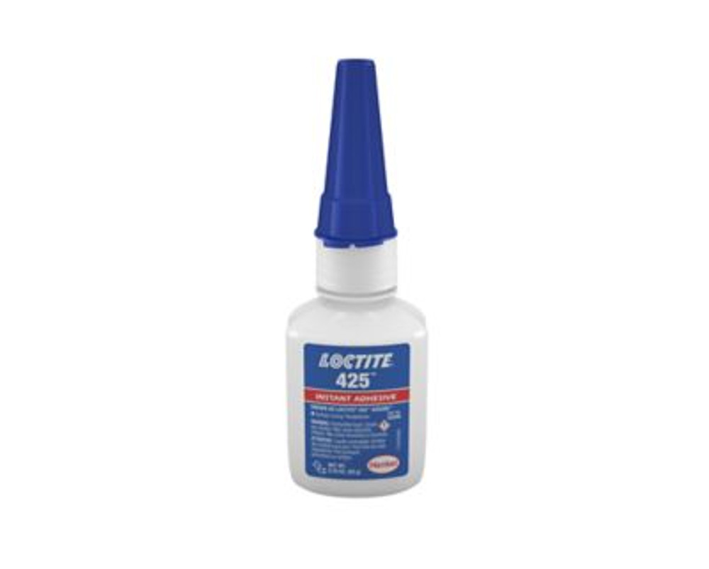 425 Instant Adhesive, Surface Curing Threadlocker, 20 g, Up to 1/2 in Thread, Loctite | Dark Blue