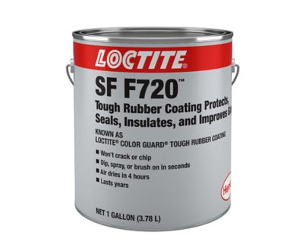 14.5 oz Black Color Guard Tough Rubber Coating Loctite