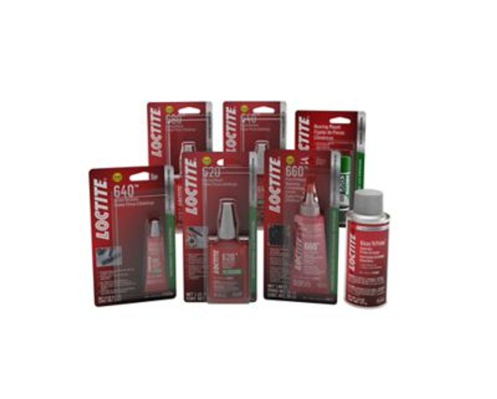 620 Retaining Compound, High Temperature, 10.00 mL Bottle, Green, 3,800 psi