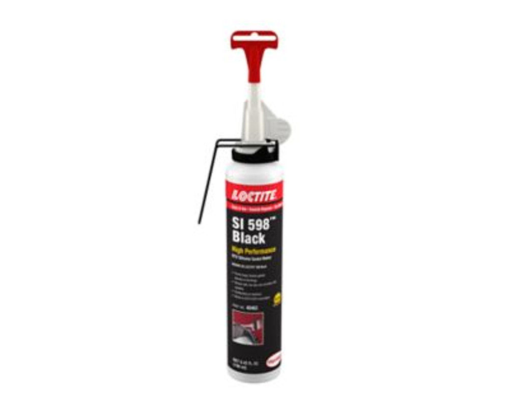 598 High Performance RTV Silicone Gasket Maker, 70 m L Tube Loctite | Black