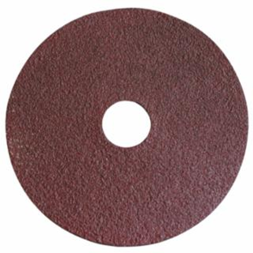 Resin Fiber Disc, Aluminum Oxide, 4-1/2 in Dia, 60 Grit