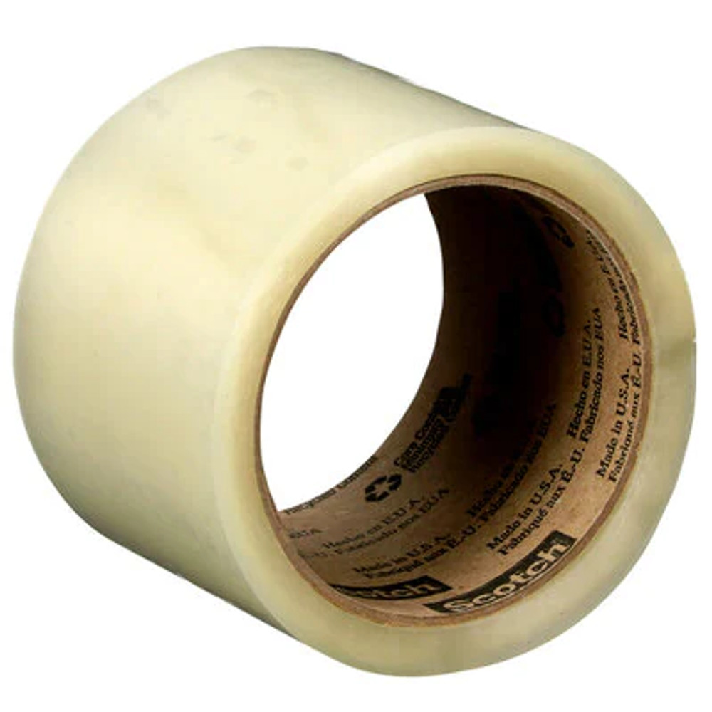 Scotch¬Æ Custom Printed Box Sealing Tape 375+, High Tack, Clear, 72 mm x
50 m, 24 Roll/Case