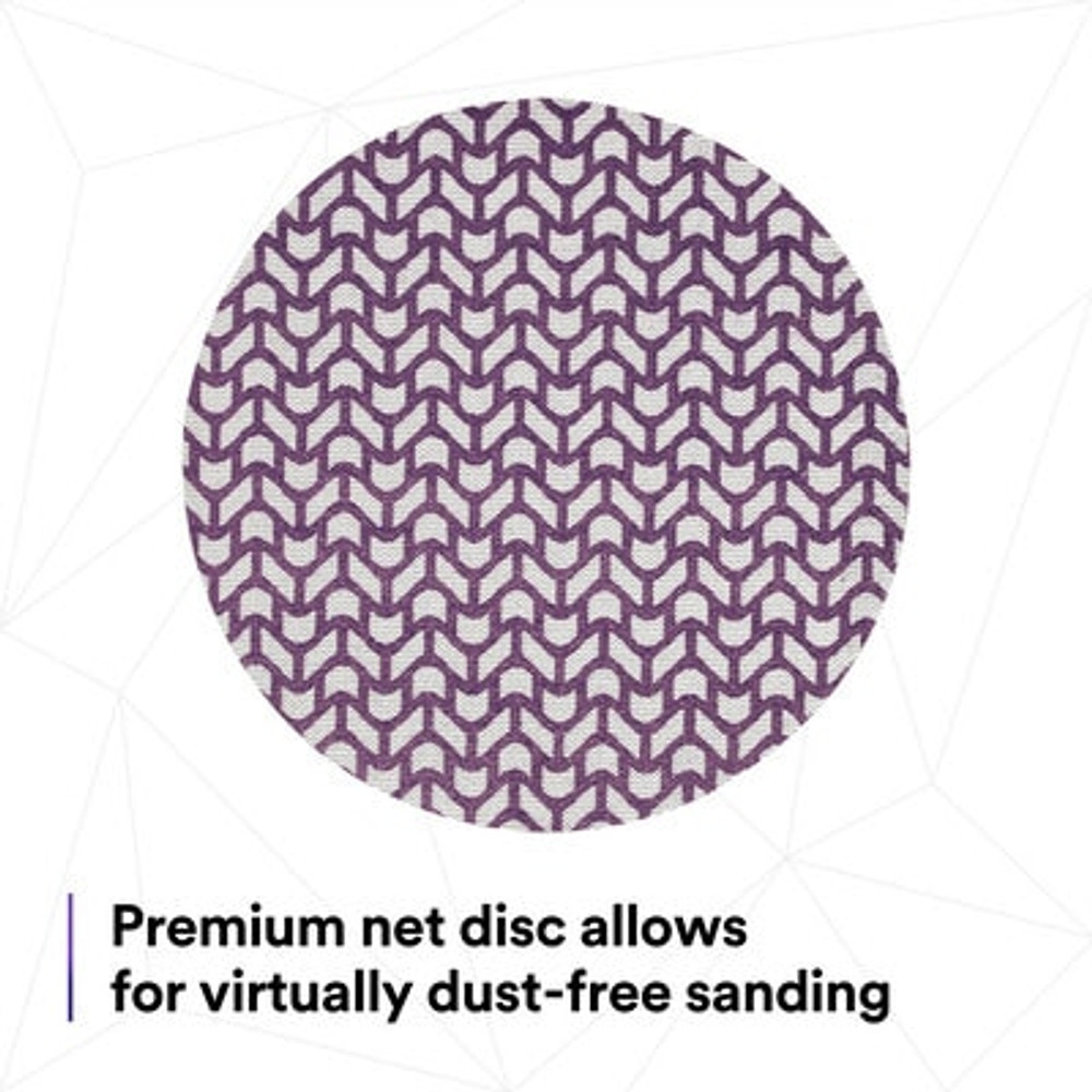 3M Xtract Cubitron II Net Disc 710W, 120+, 9 in x NH, Die 900J,
50/Carton, 300 ea/Case