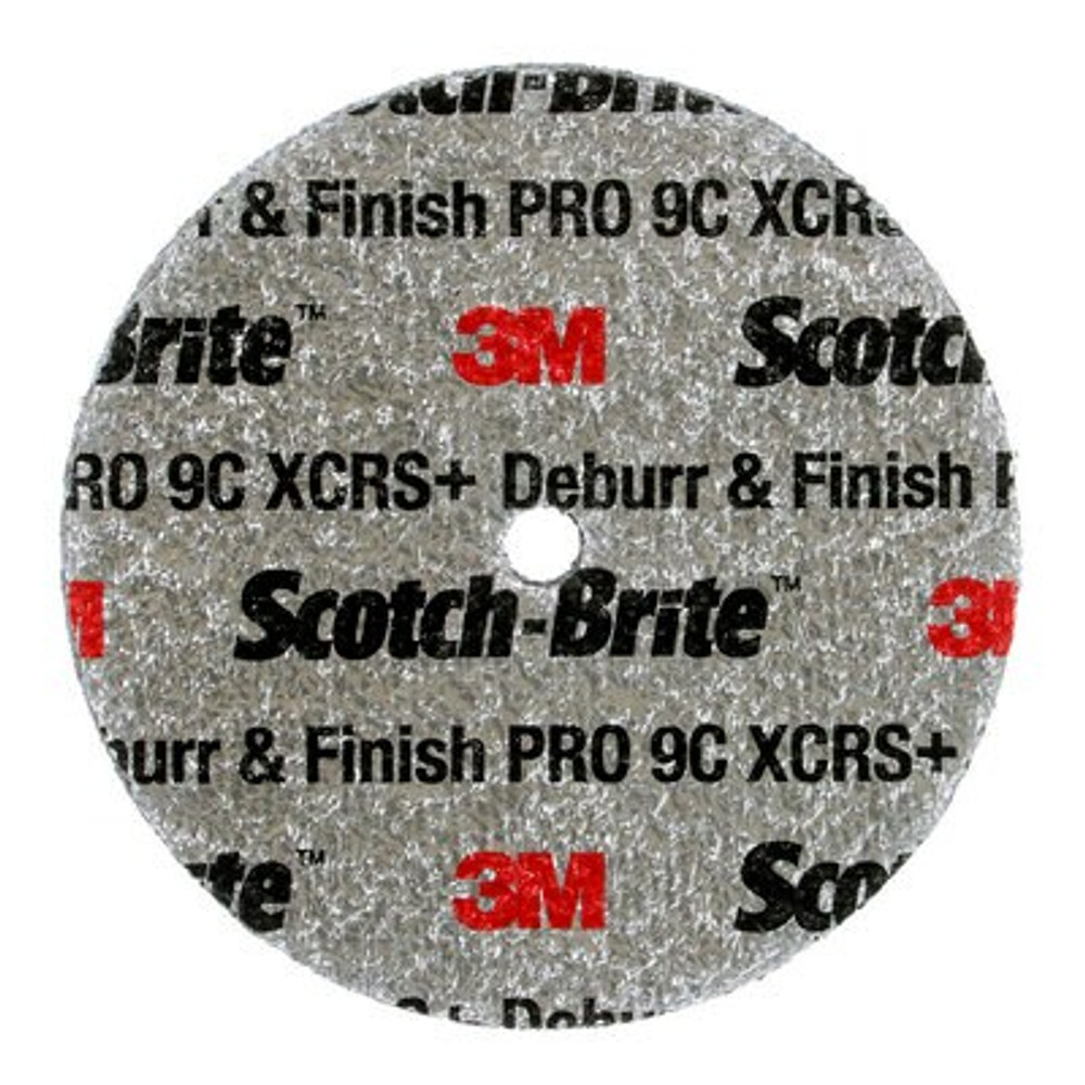 Scotch-Brite Deburr and Finish Pro Unitized Wheel, DP-UW, 9C Extra Coarse+, 3 in x 1/4 in x 1/4 in, 40 each/case Industrial 3M Products & Supplies
