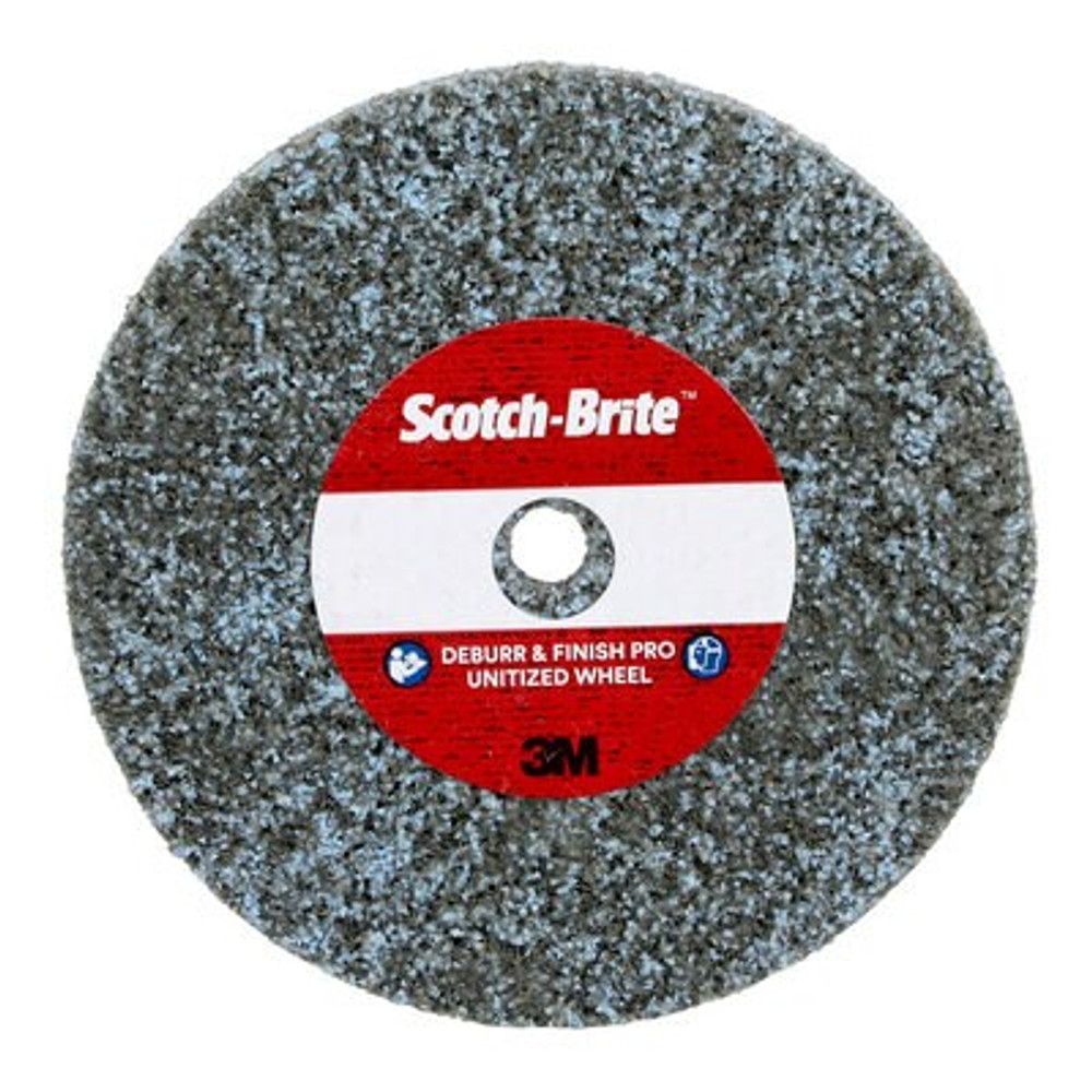 Scotch-Brite Deburr and Finish Pro Unitized Wheels, DP-UW, Extra Coarse+