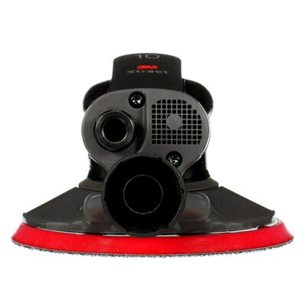 3M Xtract Pneumatic Random Orbital Sander, 88960, 6 in, Self-Generated Vacuum, 3/8 in Orbit, 1 ea/Case