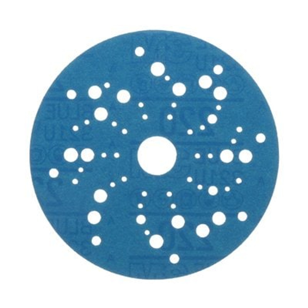 3M Hookit Blue Abrasive Disc Multi-hole, 36163, 5 in, 240