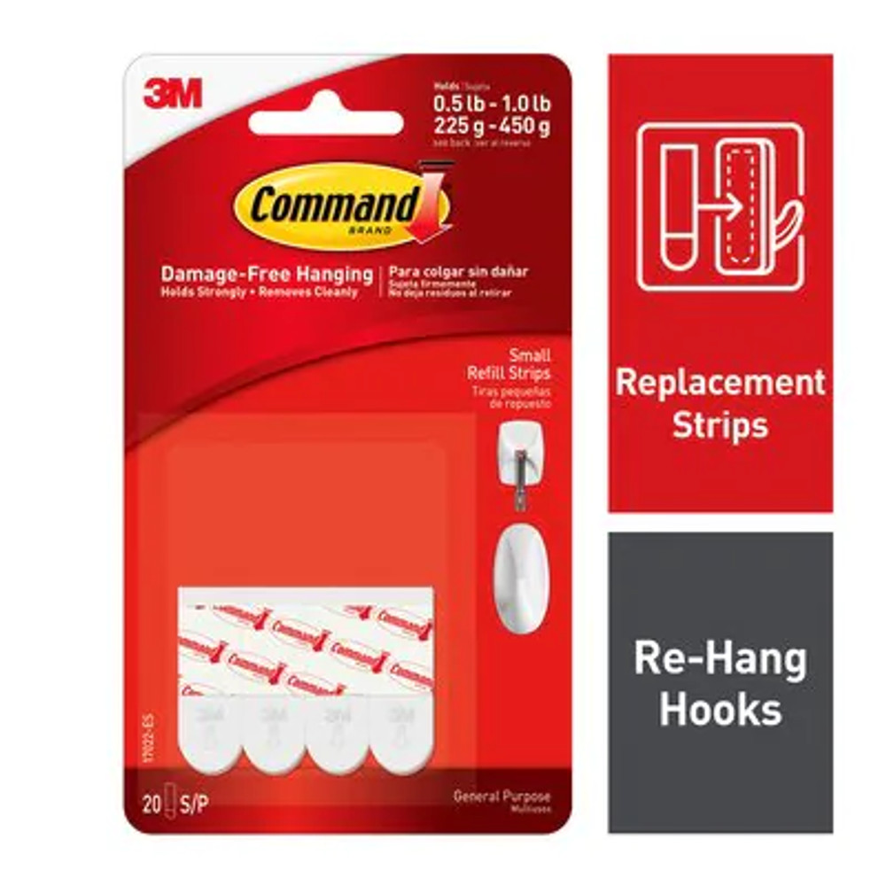 Command Small Refill Strips 17022-ES Industrial 3M Products & Supplies