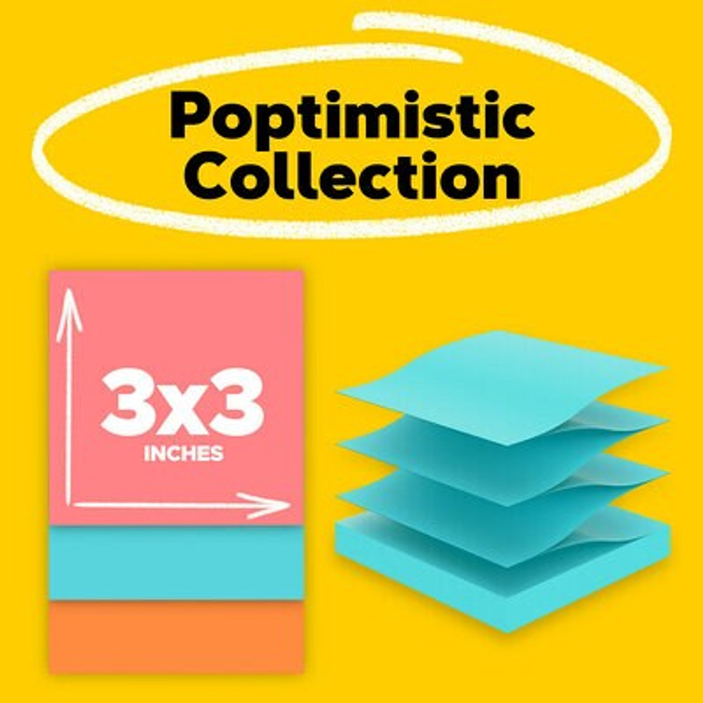 Post-it Pop-up Notes R330-AN, 3 in x 3 in (76 mm x 76 mm)