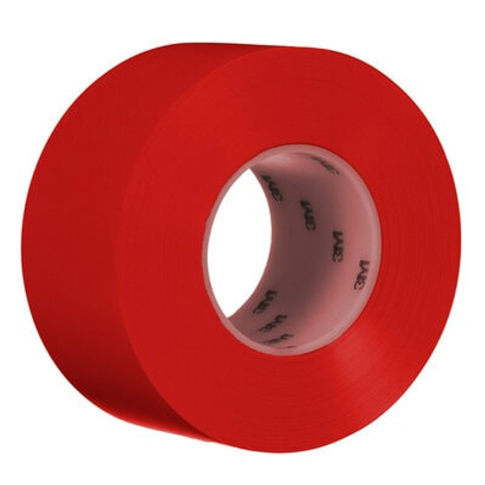 3M  Durable Floor Marking Tape 971, Red, 3 in x 36 yd, 17 mil