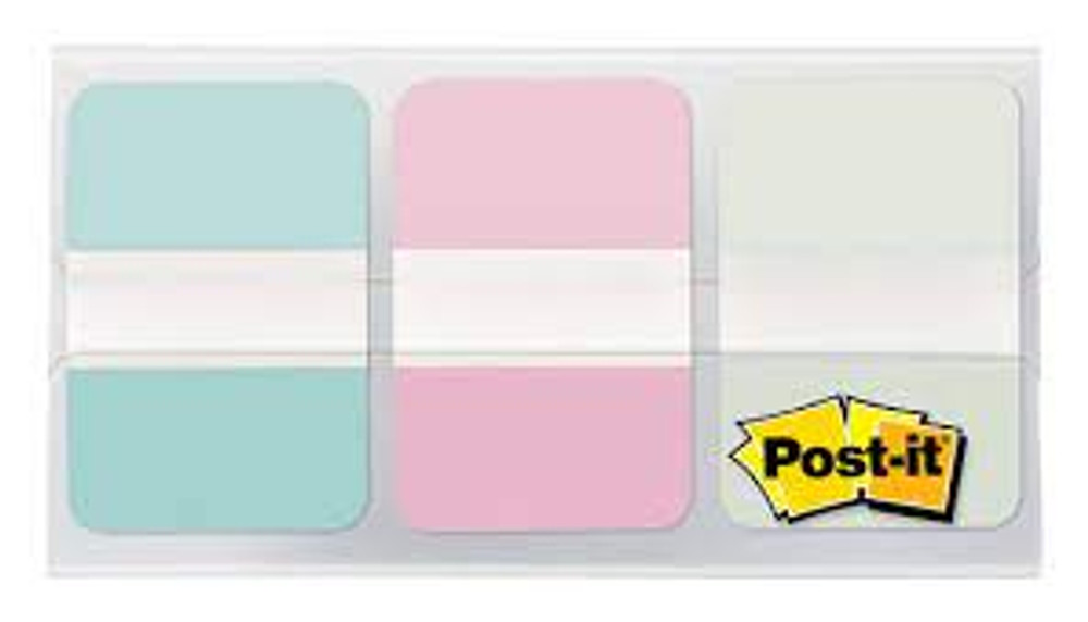 Post-it¬Æ Durable Tabs, Gradient, 1 in. x 1.5 in. (25.4 mm x 38.1 mm),
36/pack, 24/case