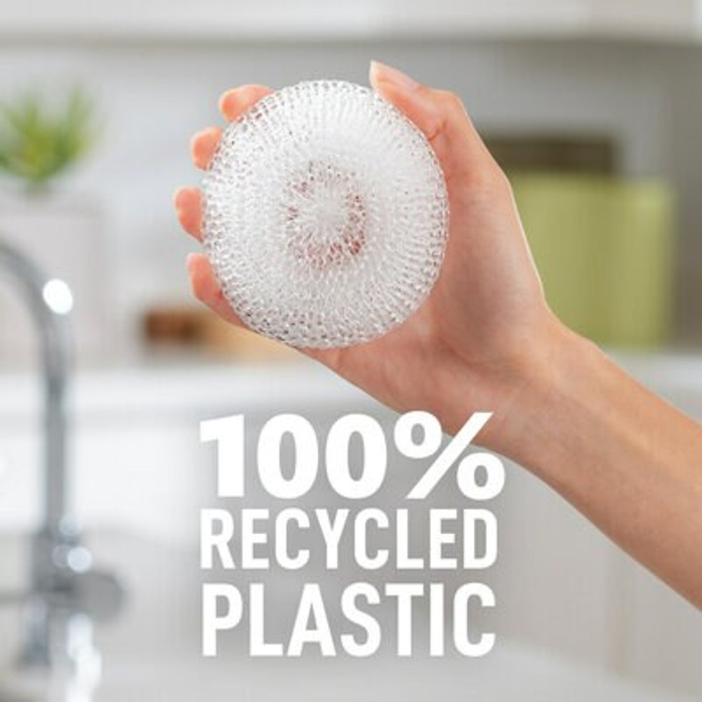 Scotch-Brite Greener Clean Recycled Scrubbing Circles 215-GC, 6/3