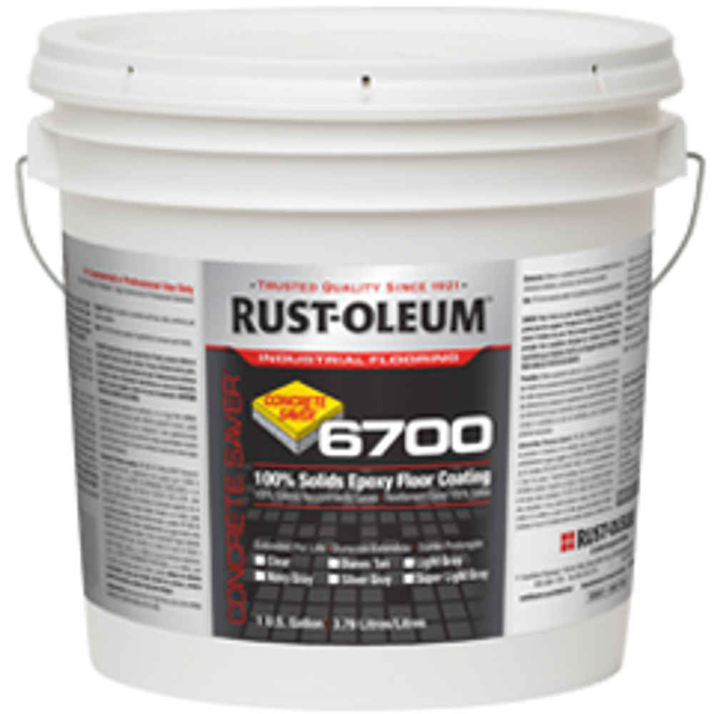 Concrete Saver 6700 System Extended Pot Life Epoxy Floor Coating 301678 Rust-Oleum | Navy Gray