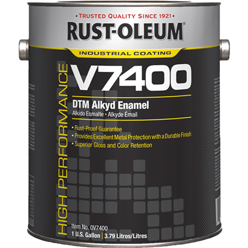 High Performance V7400 System 340 VOC DTM Alkyd Enamel 323811 Rust-Oleum | semi Gray