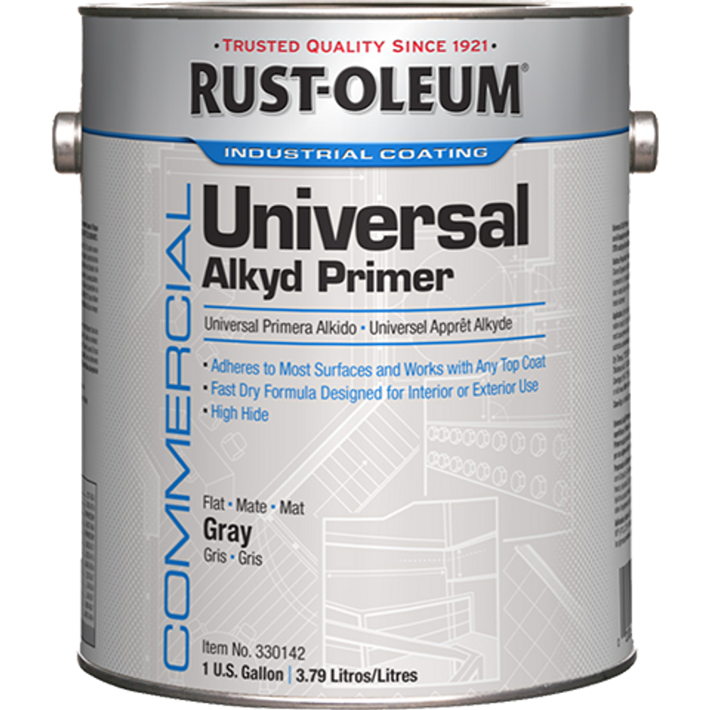 Commercial Universal Alkyd Primer 330144 Rust-Oleum | Gray