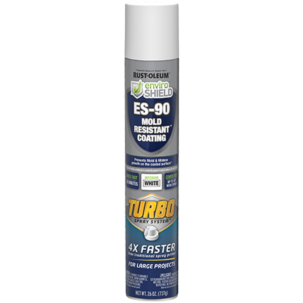 Enviroshield ES-90 Mold Resistant Coating with Turbo Spray System 357661 Rust-Oleum | White