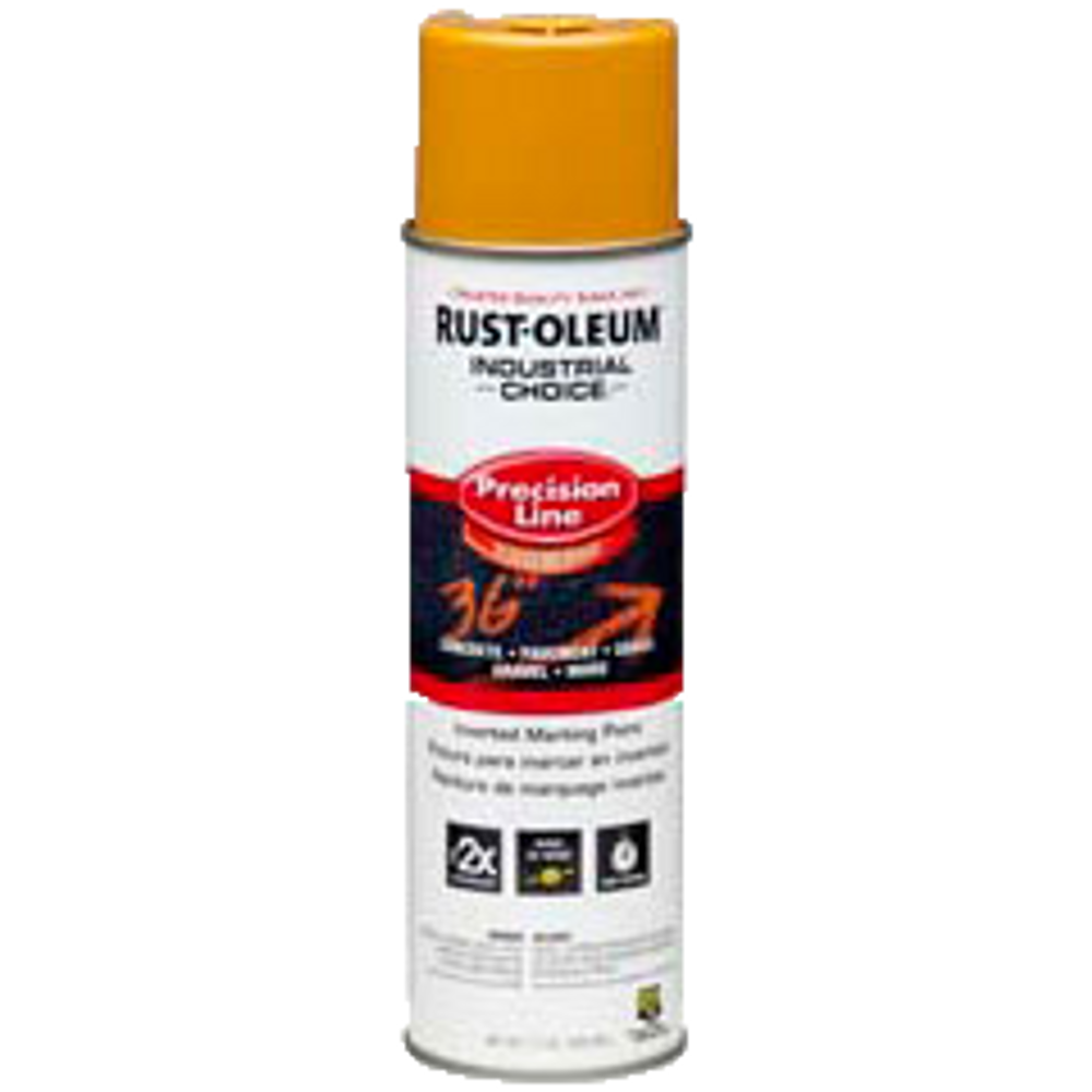 Industrial Choice M1600 System SB Precision Line Marking Paint 203024V Rust-Oleum | Yellow