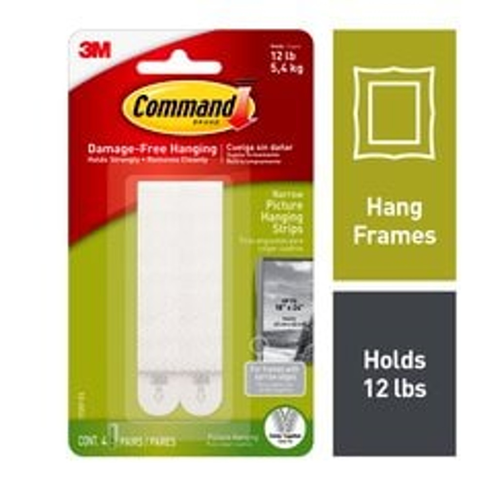 Command Narrow Picture Hanging Strips 17207-ES