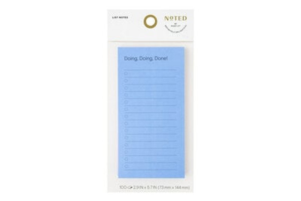 Post-it List Notes NTDW-36-1, 2.9 in x 5.7 in (73 mm x 144 mm)