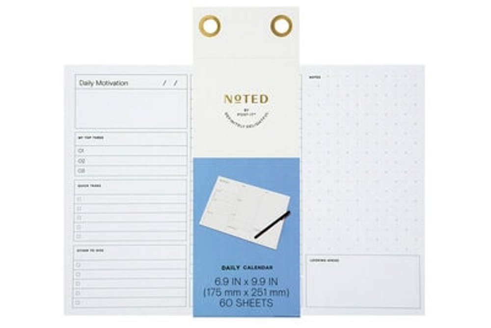 Post-it Weekly Calendar NTD7-WCAL-1, 6.9 in x 9.9 in (175 mm x 251 mm)